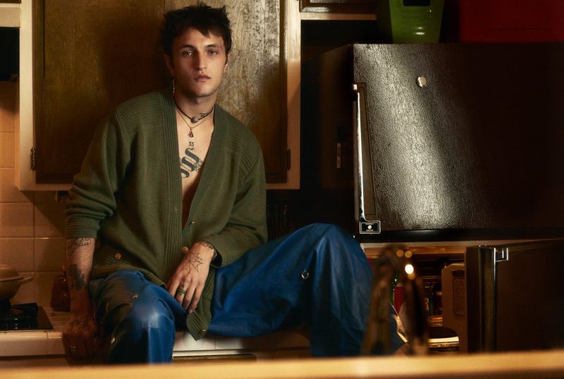 Anwar Hadid Rocks Fresh Styles for Vogue Turkey Man