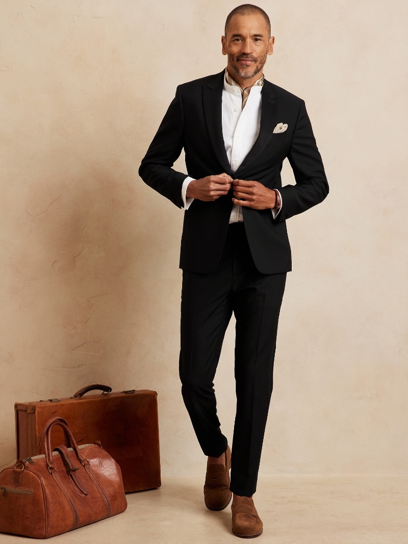 How to Wear a Black Suit with Brown Shoes – The Fashionisto