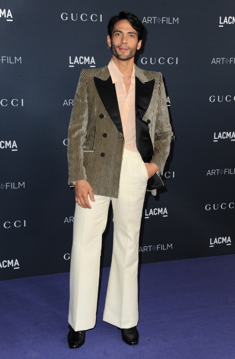 diego calva 2022 gucci 70s style wide leg trousers men » Diego Calva Makes a Sartorial Statement in Gucci at Babylon Premiere diego calva 2022 gucci 70s style wide leg trousers men