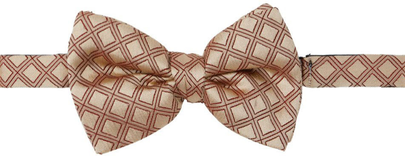Dries Van Noten Off White Jacquard Bow Tie Dries Van Noten Off-white Jacquard Bow Tie