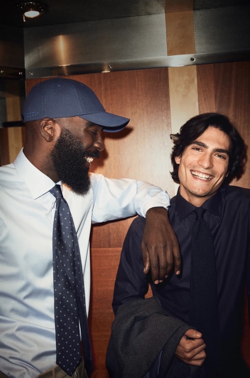 Paul Binam and Philip Lach de Bère star in Eton's holiday 2022 campaign. » Eton Shares a Special Evening with Friends Paul Binam and Philip Lach de Bère star in Eton's holiday 2022 campaign.