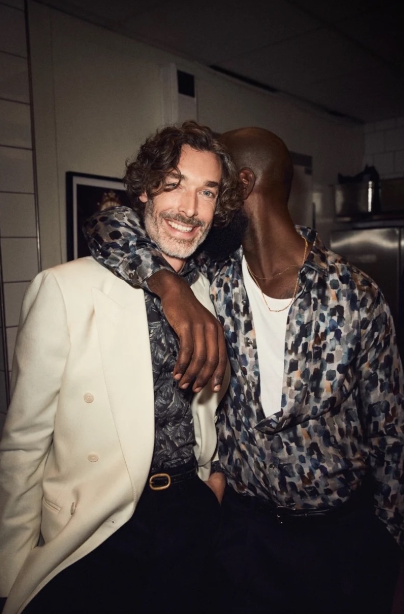 The stars of Eton's holiday 2022 campaign, Richard Biedul and Paul Binam share a moment. » Eton Shares a Special Evening with Friends The stars of Eton's holiday 2022 campaign, Richard Biedul and Paul Binam share a moment.