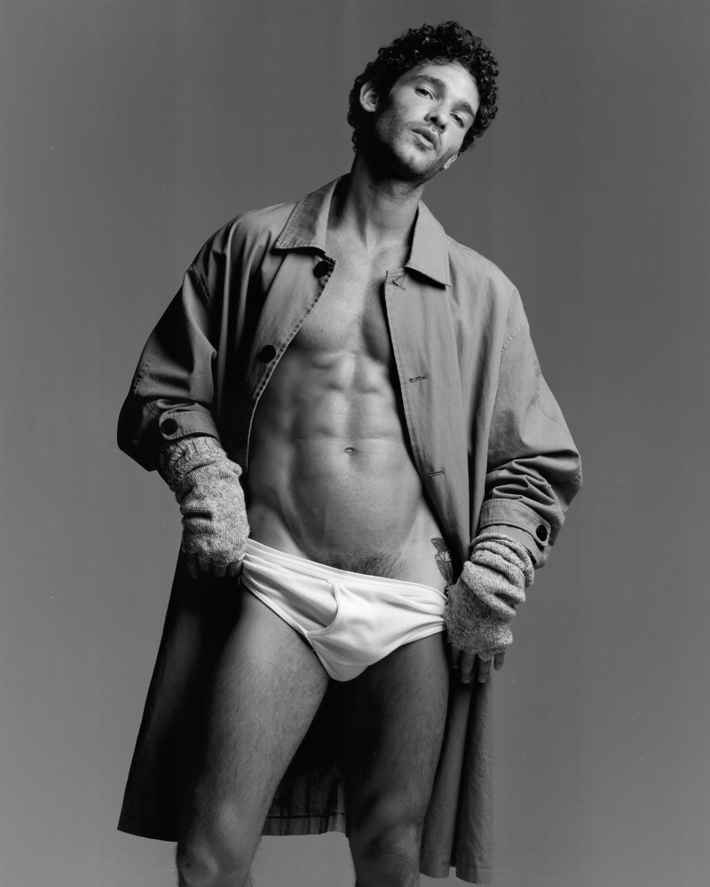 Hudson Rennan 2022 Under 72 018 Luigi Ficarelli Shirtless Underwear Coat