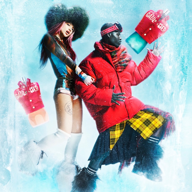 Bella Summers and Omar Sesay front Jean Paul Gaultier's holiday 2022 fragrance campaign. » Jean Paul Gaultier Delivers a Scandalous Holiday Campaign Bella Summers and Omar Sesay front Jean Paul Gaultier's holiday 2022 fragrance campaign.