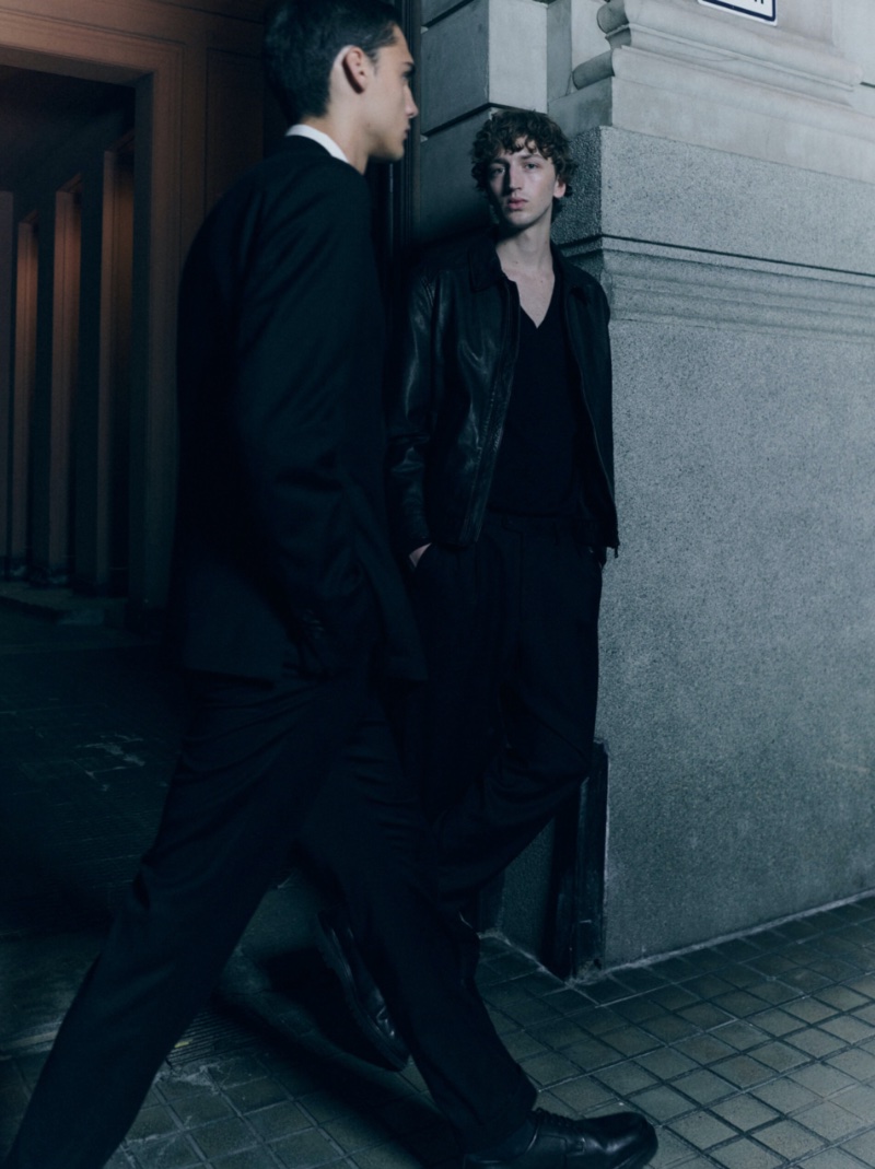 Ludwig Wilsdorff and Jaume Marti wear evening wear from Massimo Dutti. » Night Out: Massimo Dutti Unveils Evening Collection Ludwig Wilsdorff and Jaume Marti wear evening wear from Massimo Dutti.