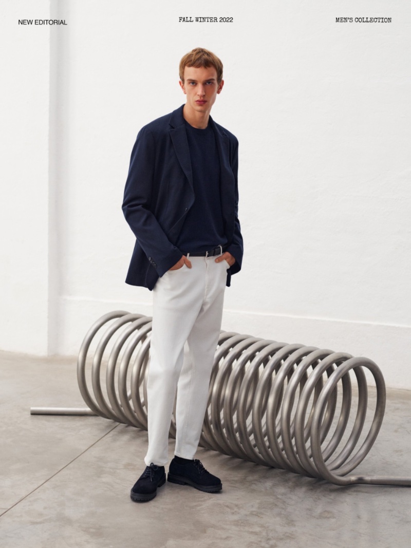 Massimo Dutti Men's Winter Style 2022 Maurits Buysse