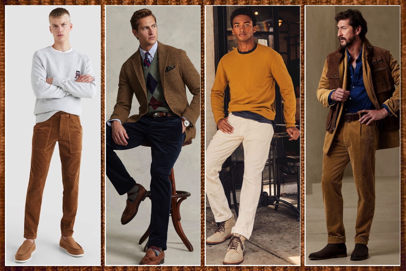 What To Wear With Corduroy Pants - Read This First | Pants outfit fall,  Wide leg pants outfit, Corduroy pants outfit