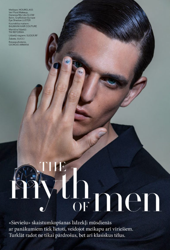 » Pau Ramis Captivates with Male Beauty Looks for L'Officiel Baltics Pau Ramis LOfficiel Baltics 005