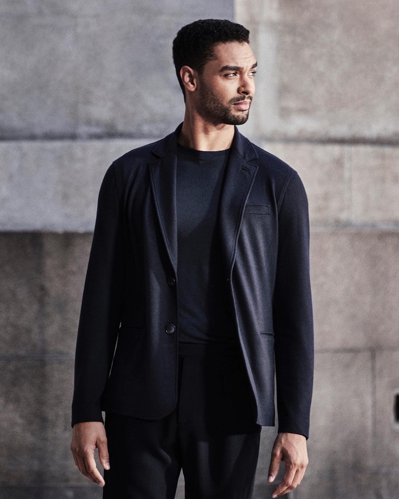 Behind the Scenes: Regé-Jean Page connects with Giorgio Armani as the star of its Armani Code advertising campaign. 