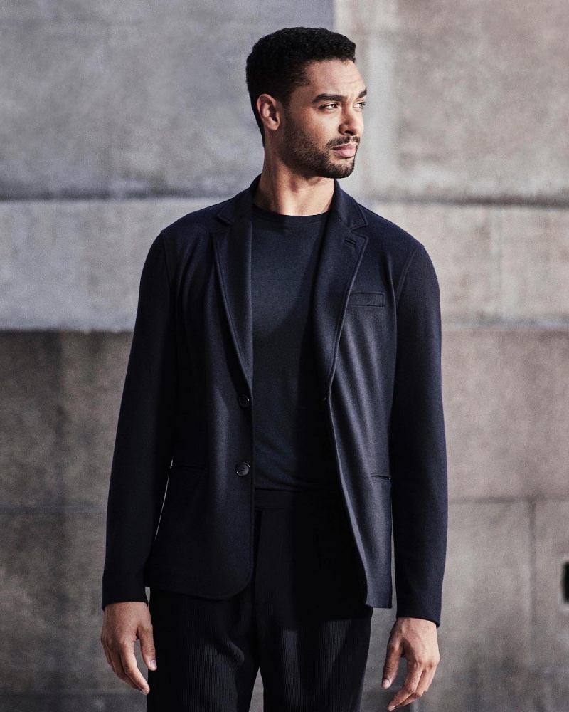 Behind the Scenes: Regé-Jean Page connects with Giorgio Armani as the star of its Armani Code advertising campaign.