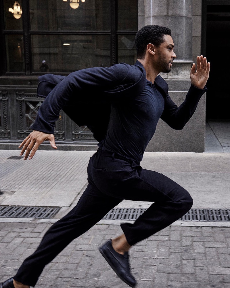 » Armani Code Explores Modern Masculinity with Regé-Jean Page Rege Jean Page Armani Code Advertising Campaign 005