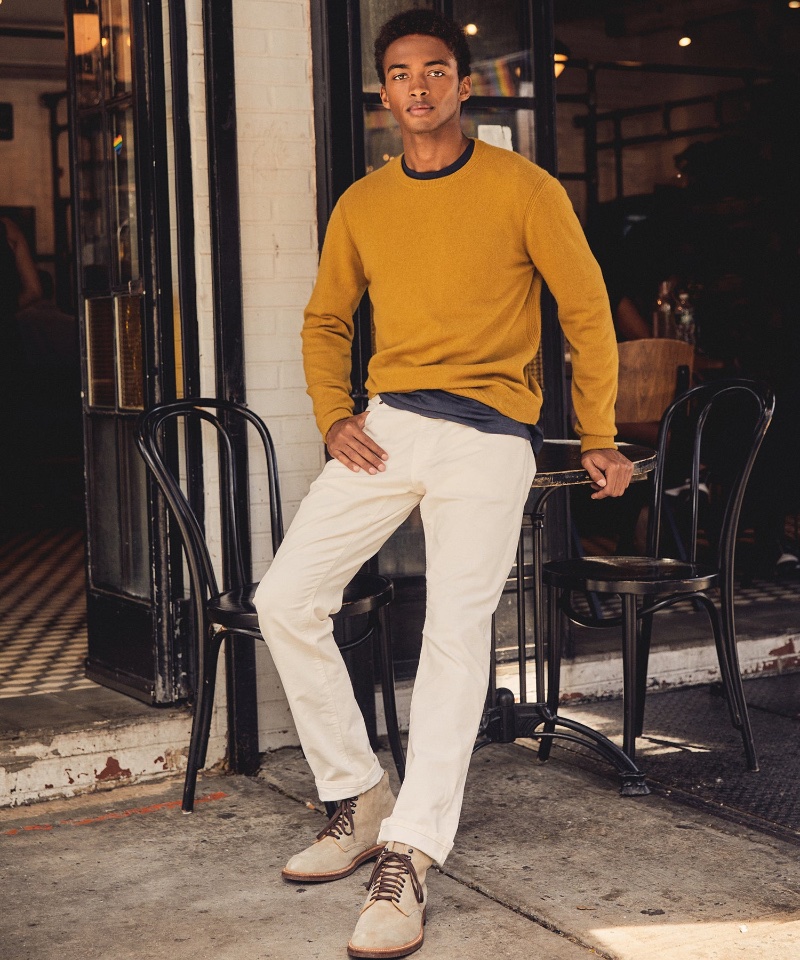 Todd Snyder Slim-fit 5-Pocket Italian Corduroy Pant Ivory » Why Men's Corduroy Pants are the Perfect Essential for a Smart Wardrobe Todd Snyder Slim-fit 5-Pocket Italian Corduroy Pant Ivory
