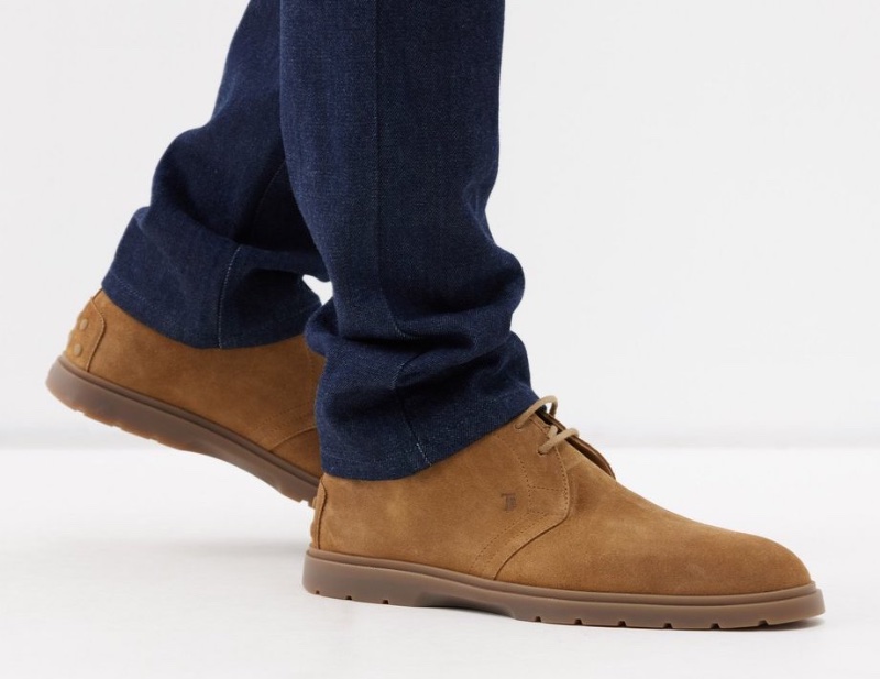 Tod's Suede Desert Boots Trousers Matches