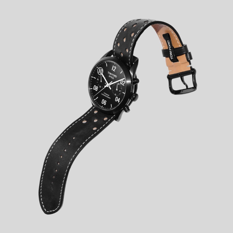 Tom Ford 002 Limited Edition Chronograph in Black » Tom Ford is Back with a New Chronograph Tom Ford 002 Limited Edition Chronograph in Black
