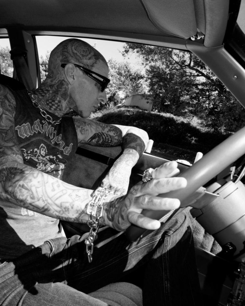 » Travis Barker Teams Up with Clocks + Colours for Punk-Inspired Jewelry Travis Barker Clocks Colours 2022 005