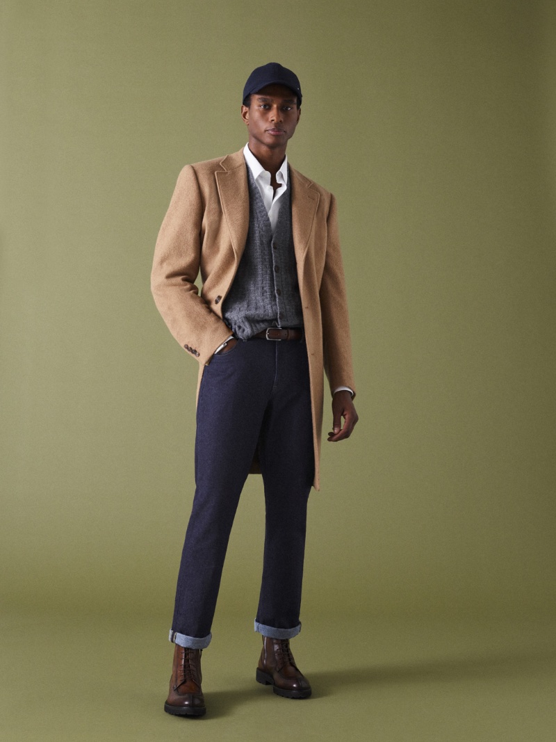 » Canali Explores Gentle Menswear for Autumn Canali Fall Winter 2023 Lookbook 014
