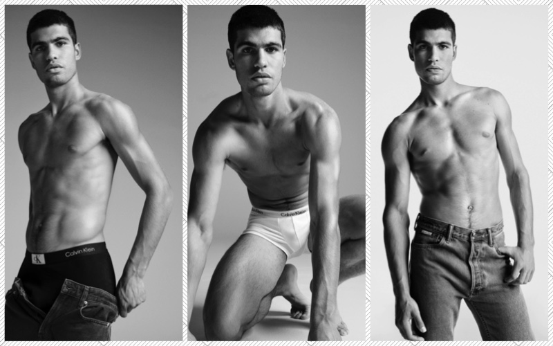 Carlos Alcaraz Calvin Klein Underwear Campaign 2023