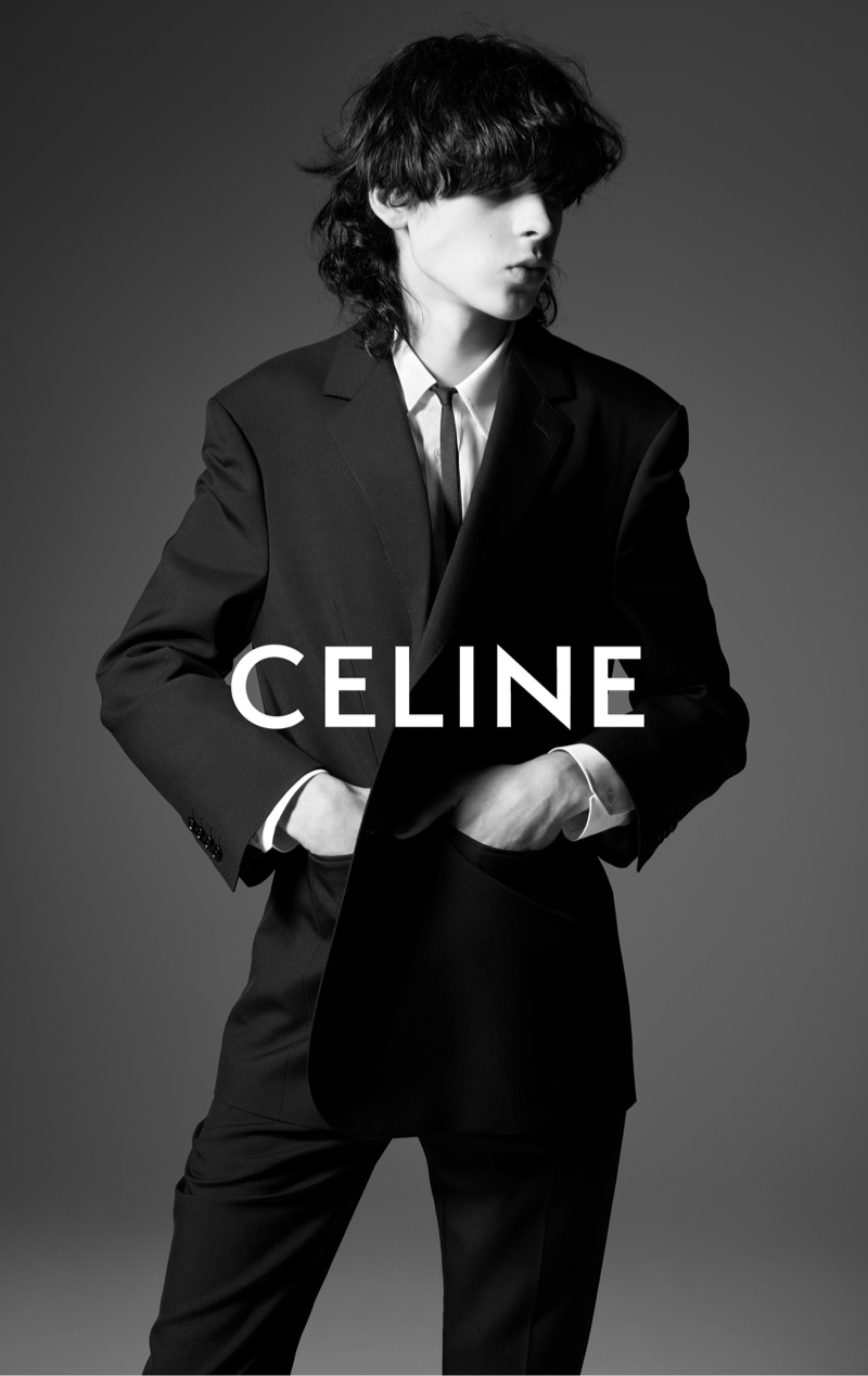 » Celine Homme Transcends Trends with Dysfunctional Bauhaus Celine Homme Spring 2023 Campaign 002