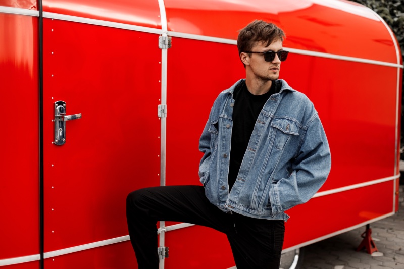 Denim Jacket Men » Transitional Chic: 10 Essential Jackets & Coats Denim Jacket Men