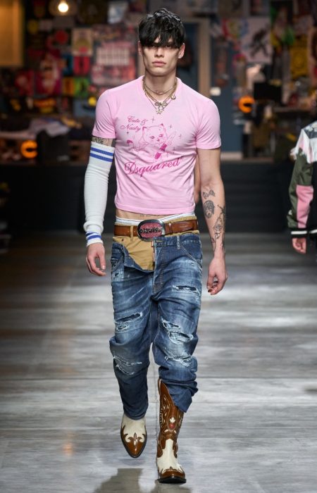 Jeans homme style dsquared sales
