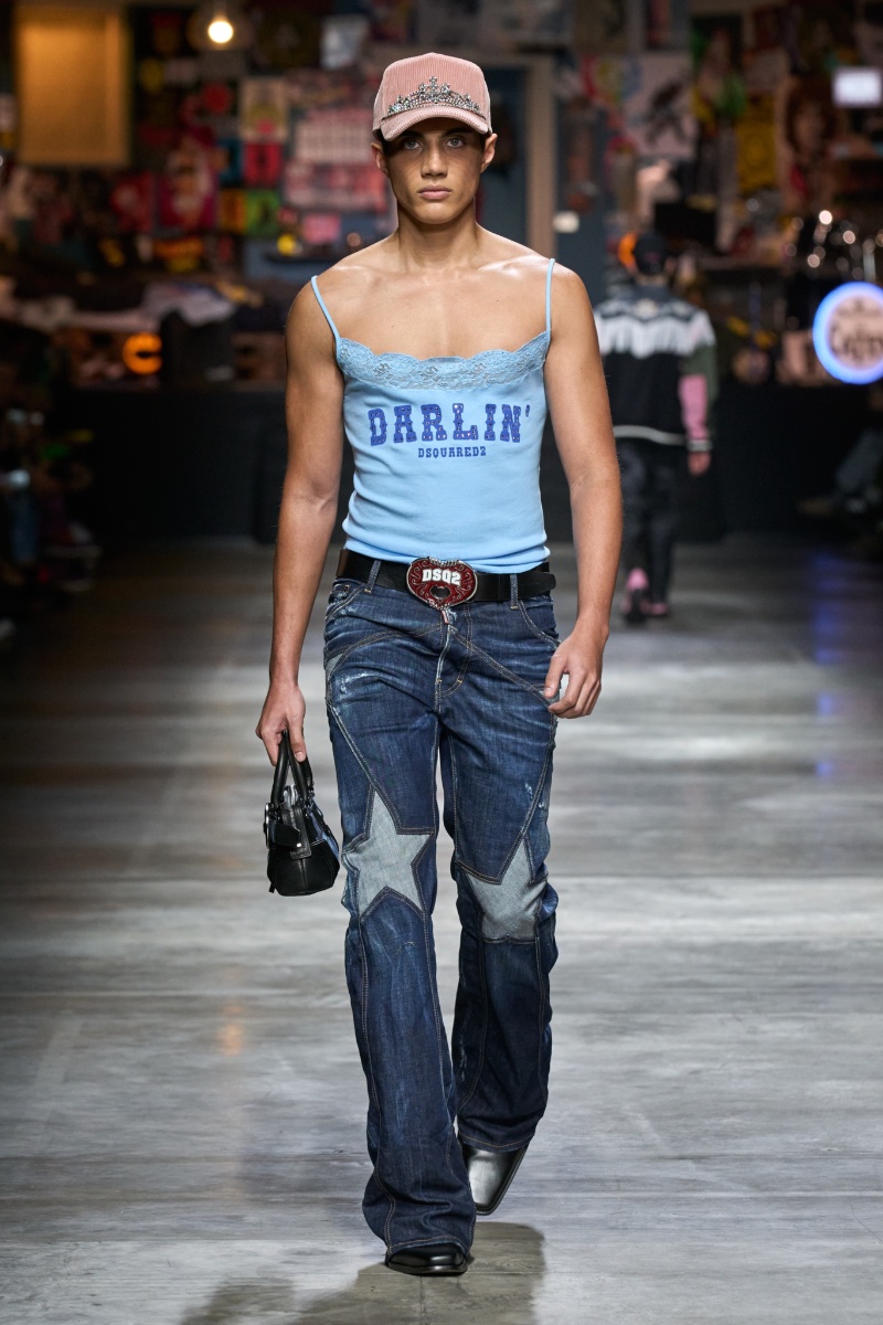 Dsquared2 Men's Fall/Winter 2023 Collection Runway