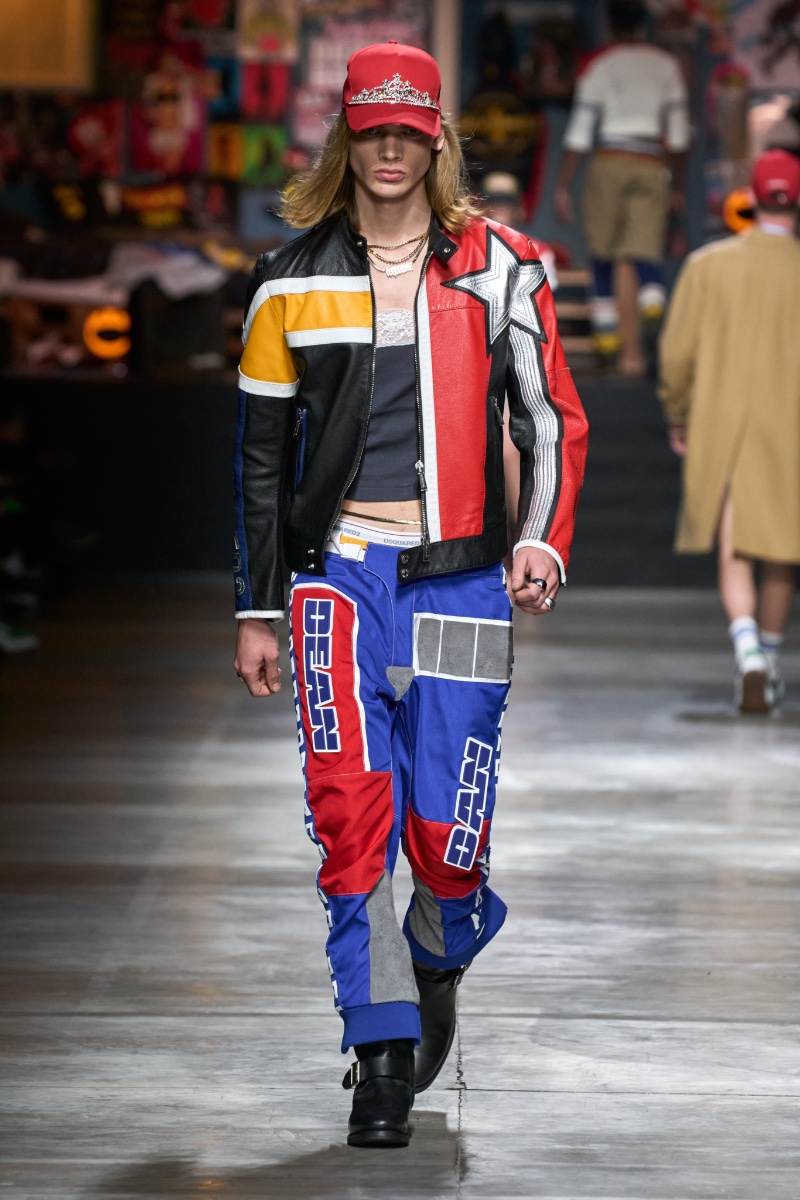 Dsquared2 Men Fall Winter 2023 Collection Runway 022