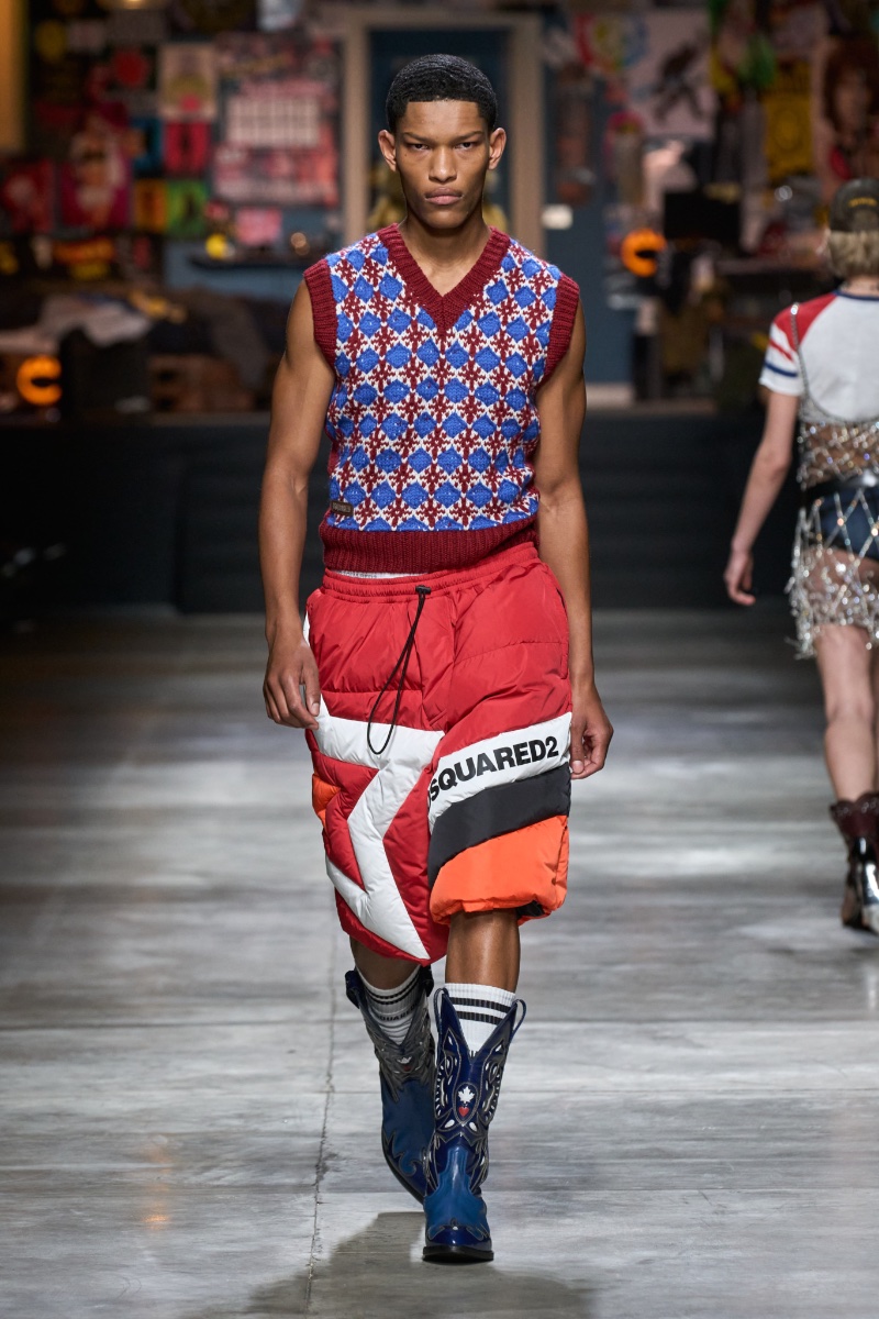 Dsquared2 Men Fall Winter 2023 Collection Runway 023
