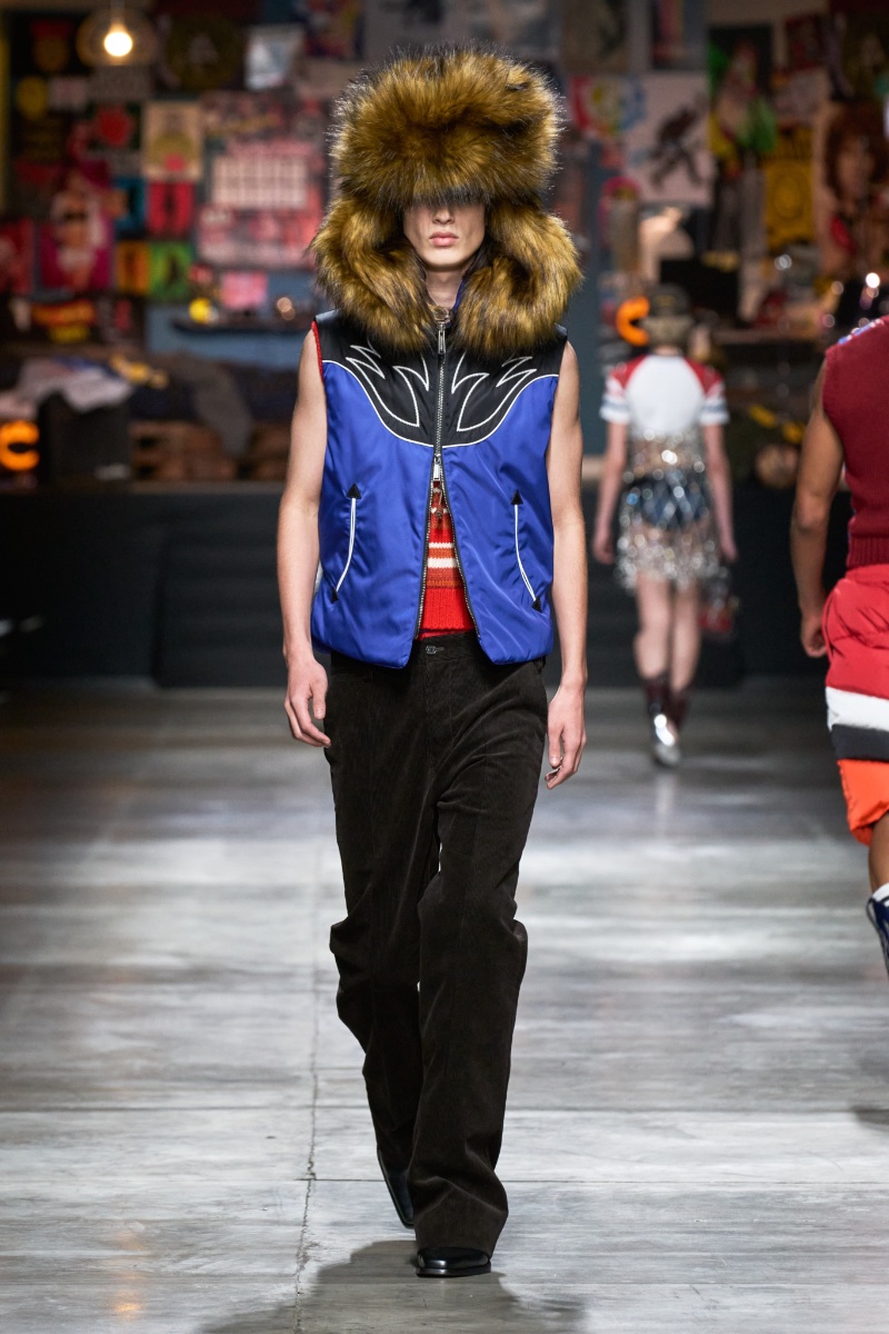 Dsquared2 Men Fall Winter 2023 Collection Runway 024