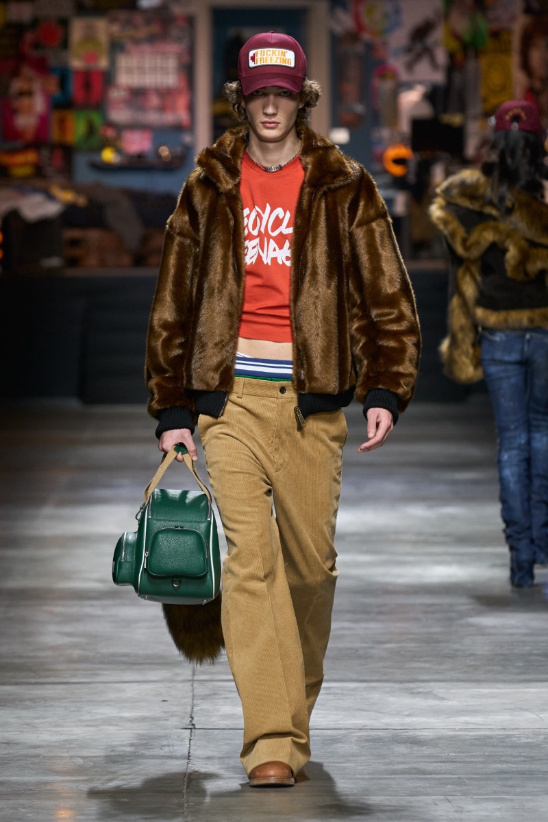 Dsquared2 Men Fall Winter 2023 Collection Runway 026