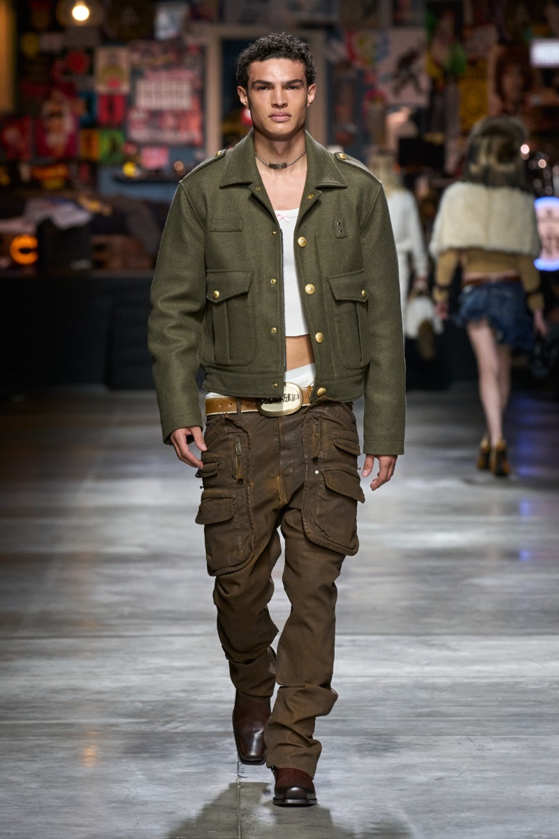 Dsquared2 Men Fall Winter 2023 Collection Runway 028