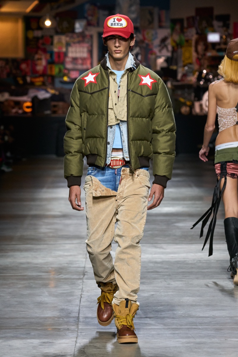 Dsquared2 Men Fall Winter 2023 Collection Runway 029