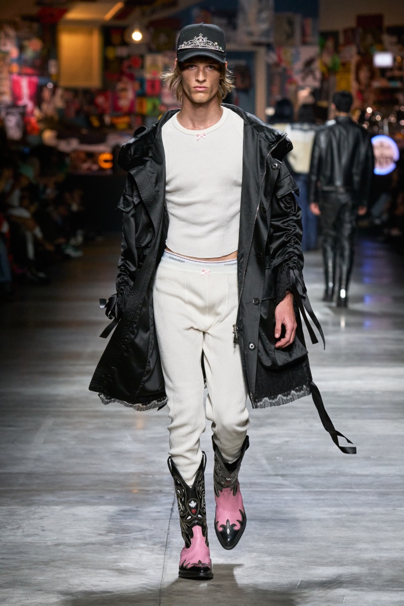 Dsquared2 Men's Fall/Winter 2023 Collection Runway