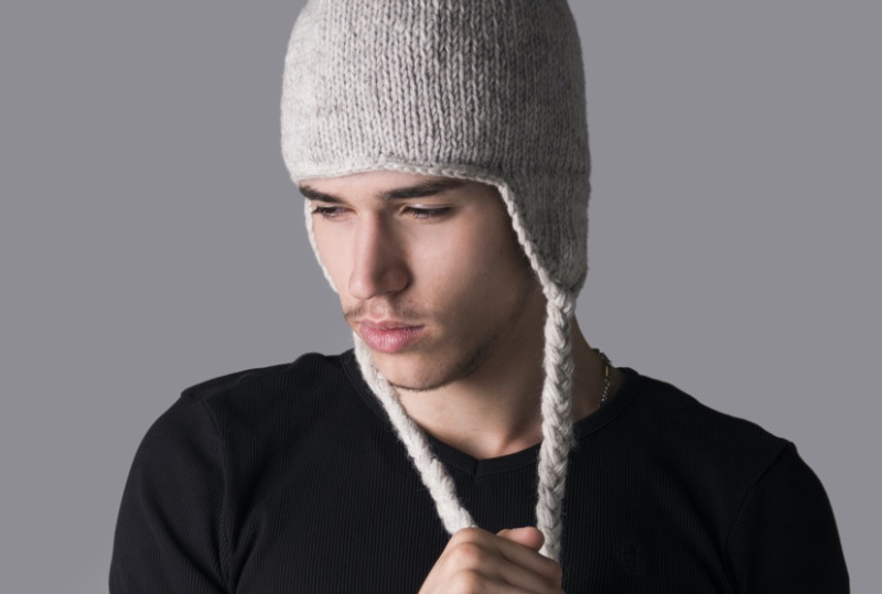 Earflap Beanie Men