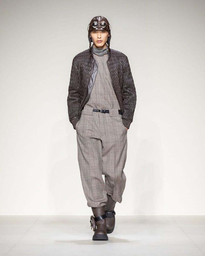 Emporio Armani Men's Fall/Winter 2023 Collection Runway