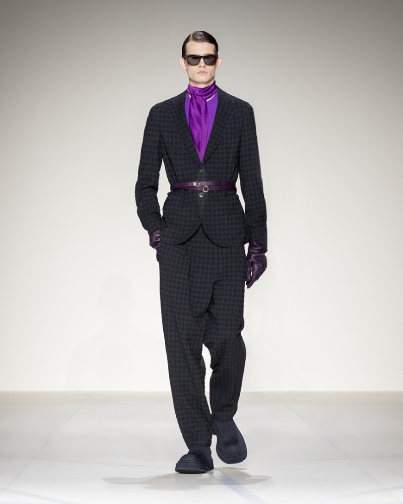 Emporio Armani Men's Fall/Winter 2023 Collection Runway