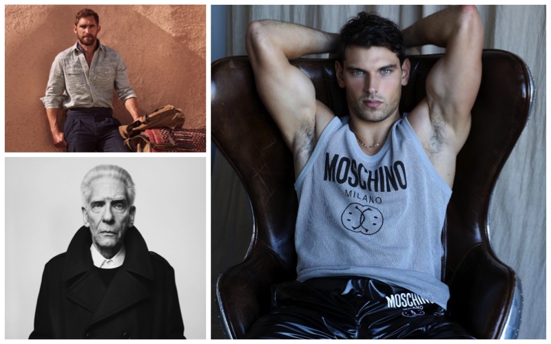 Week in Review: Will Chalker for Banana Republic, David Cronenberg for Saint Laurent Director's Cut campaign, and Stefano Marshall for Moschino.