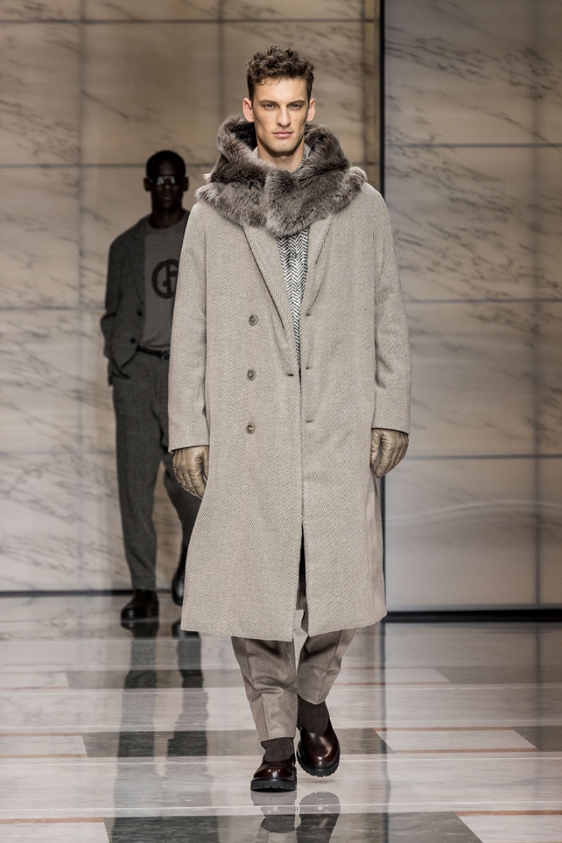 Giorgio Armani Men's Fall/Winter 2023 Collection Runway