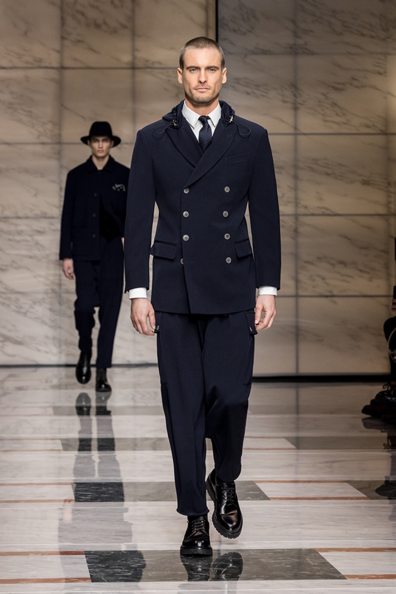 Giorgio Armani Men's Fall/Winter 2023 Collection Runway