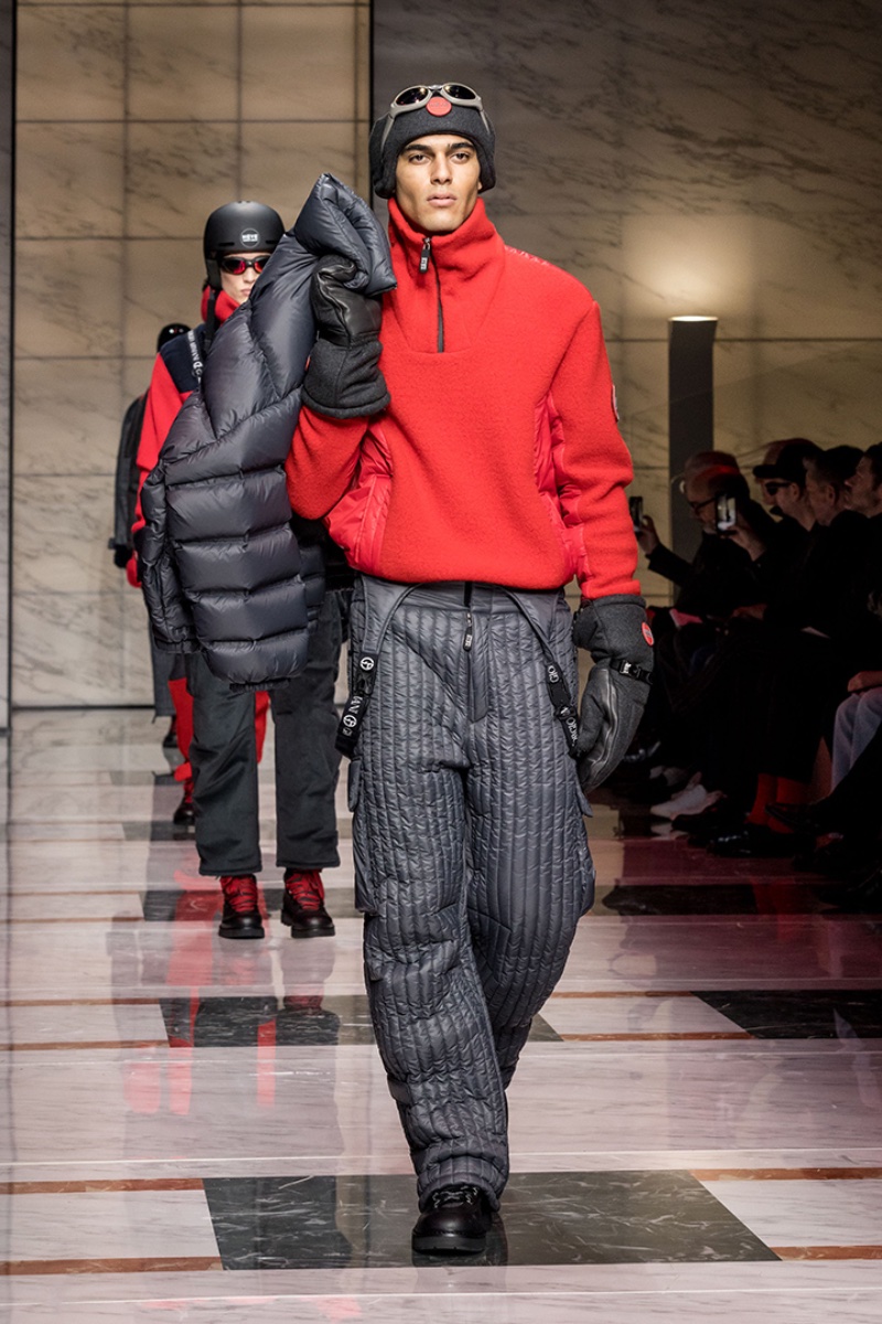 Giorgio Armani Men's Fall/Winter 2023 Collection Runway