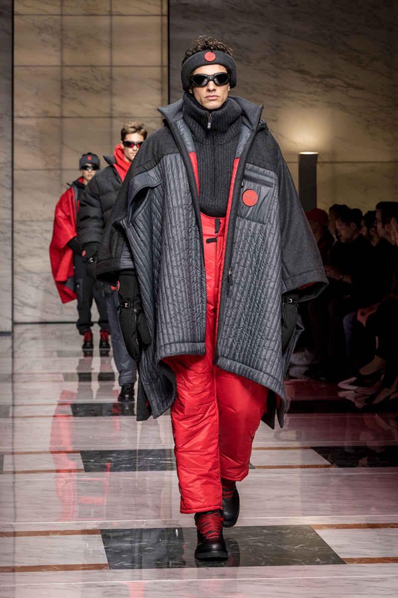 Giorgio Armani Men's Fall/Winter 2023 Collection Runway