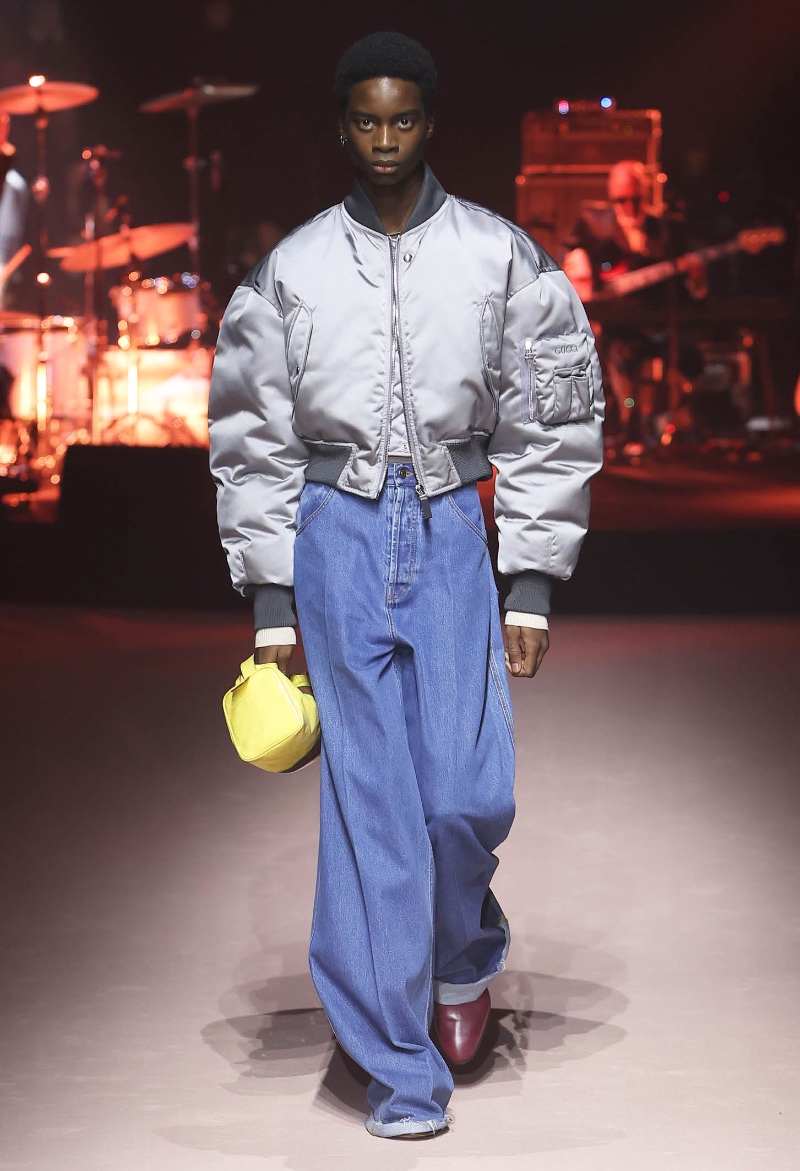 Gucci Men Fall Winter 2023 Collection Runway 011