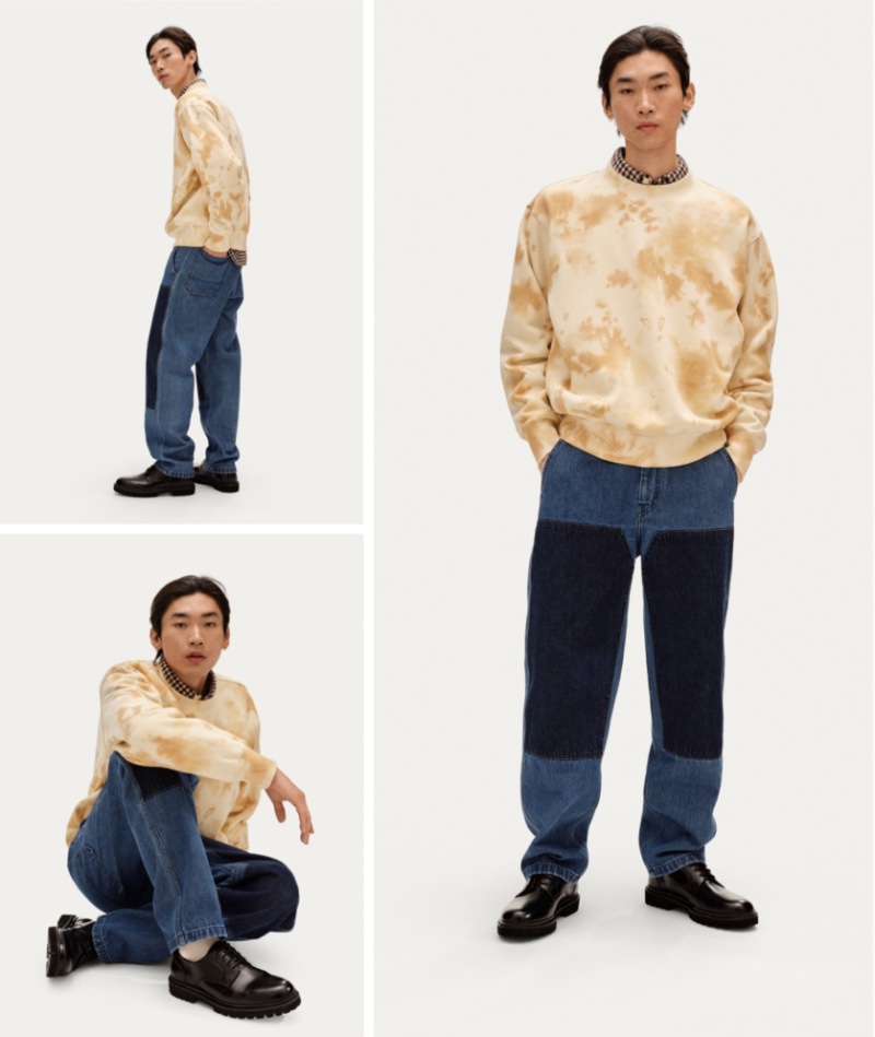 » H&M Takes Aim at Effortless Cold-Weather Style HM Men Casual Explorer 2023 Lookbook 014
