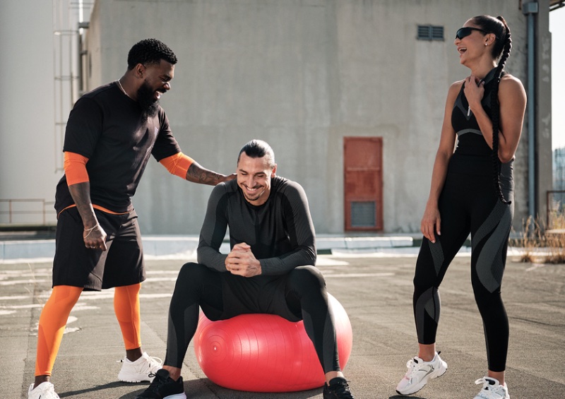 Global Brand Movers JaQuel Knight, Zlatan Ibrahimović, and Nadia Nadim come together for the latest H&M Move campaign. 