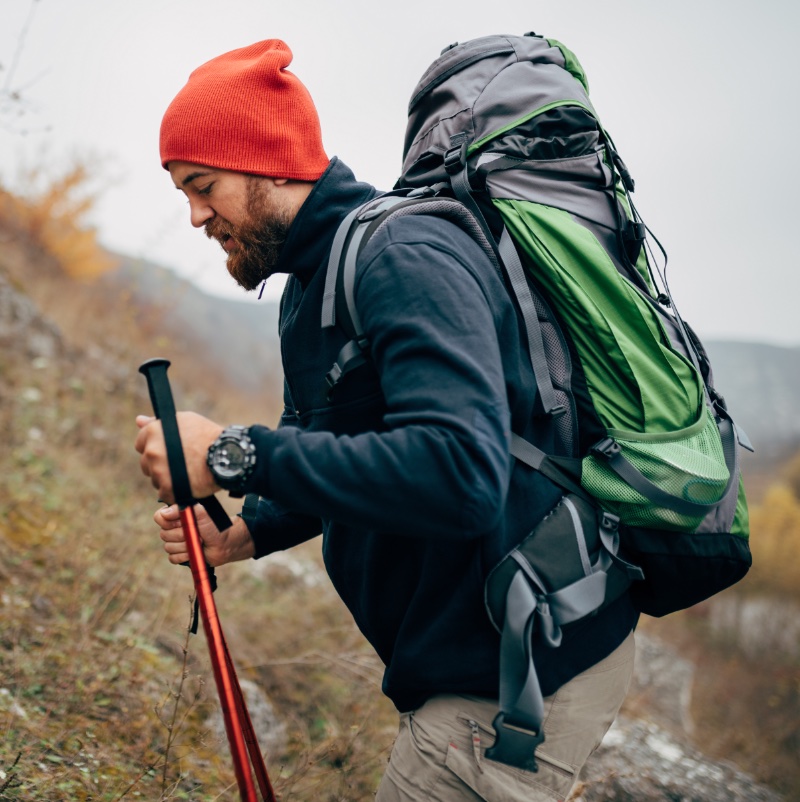 Hiking Beanie Men