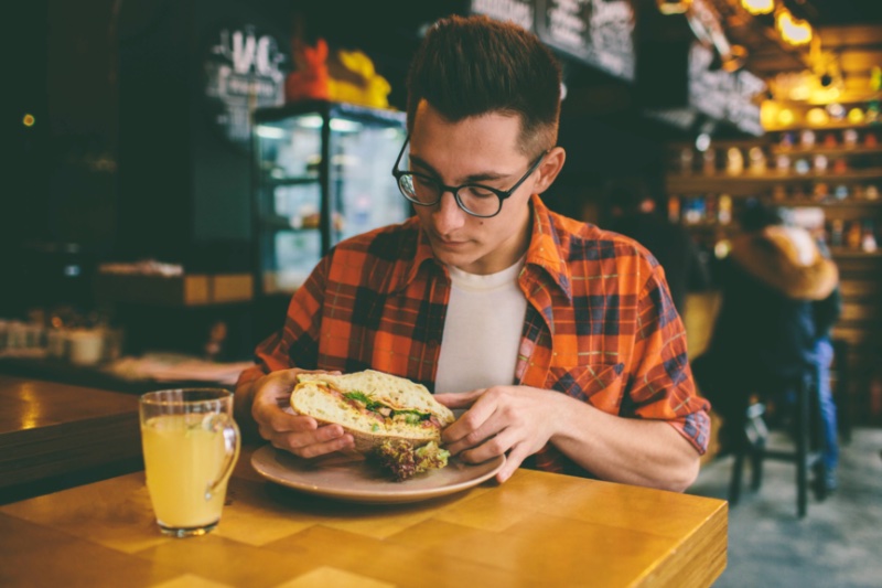 Man Sandwich Table Man Sandwich Table
