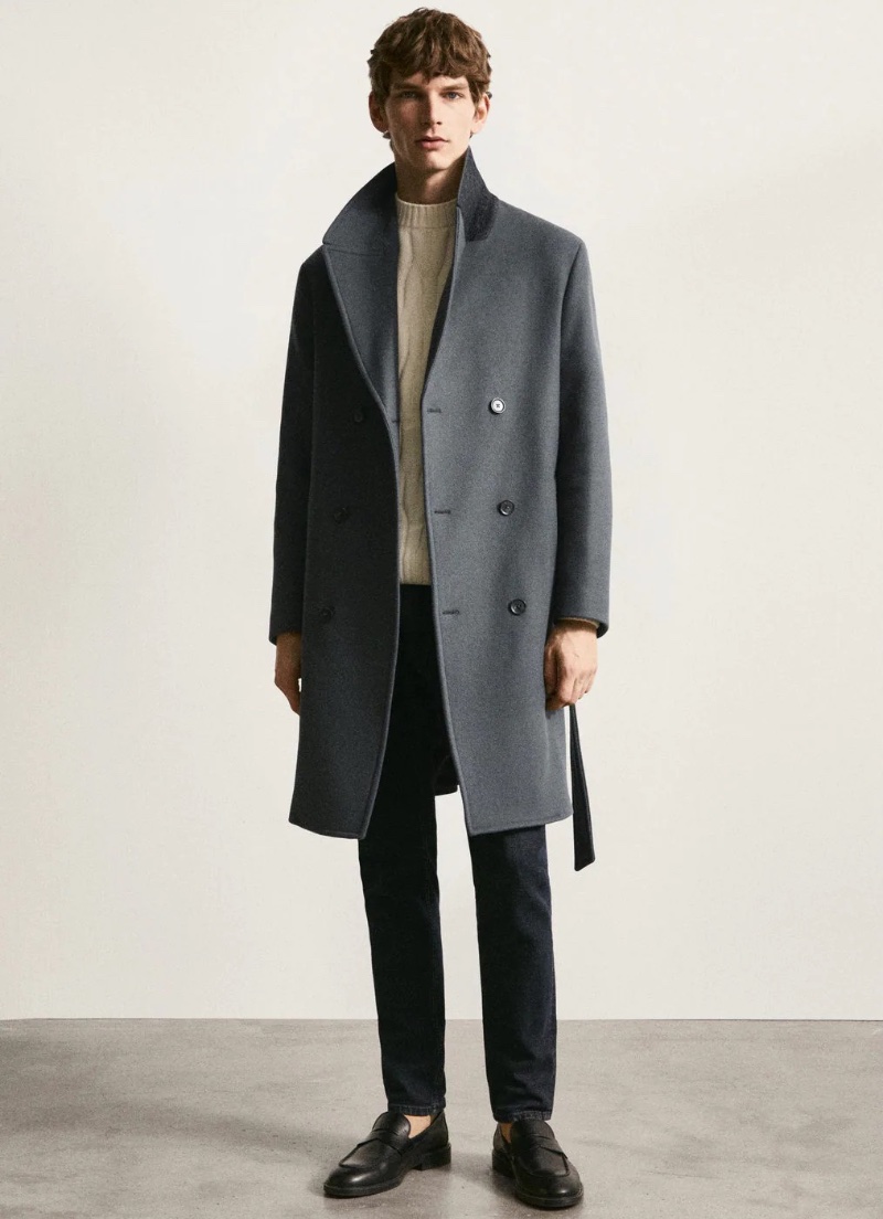 Mango Enlists Erik van Gils for Smart Winter Layering Edit