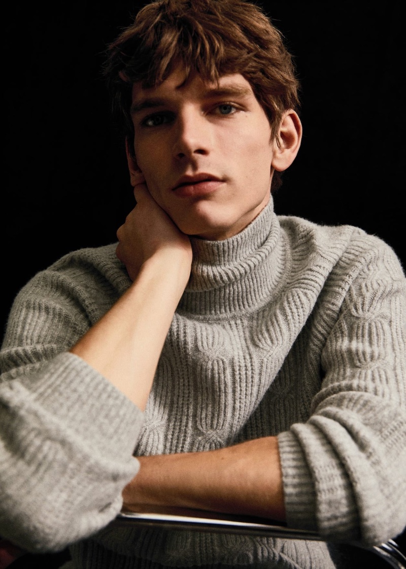 Mango Enlists Erik van Gils for Smart Winter Layering Edit