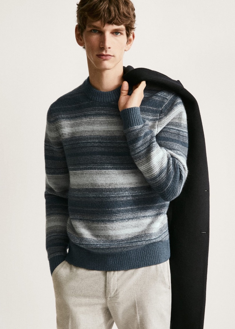 Mango Enlists Erik van Gils for Smart Winter Layering Edit