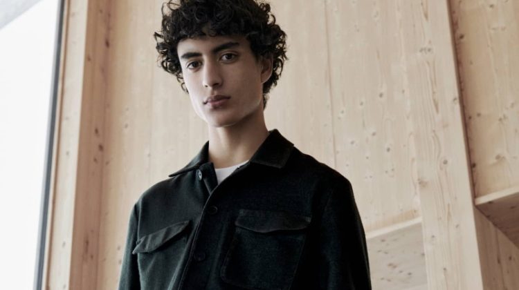 Massimo Dutti enlists Yoesry Detre to star in its latest men's editorial for 2023.