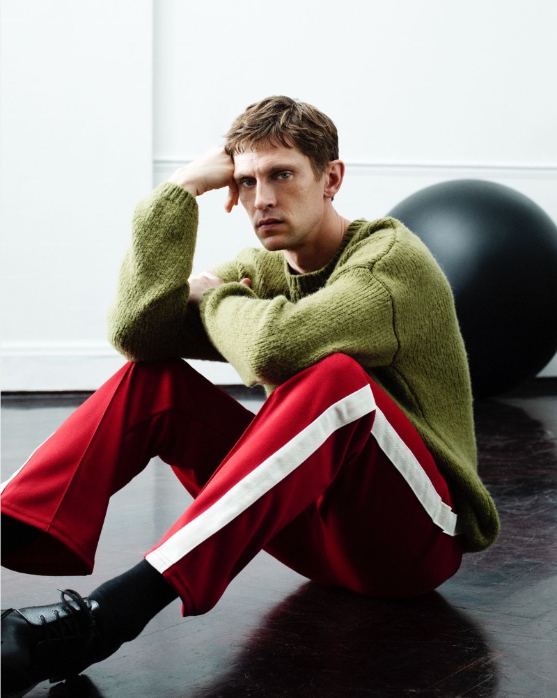 » Mathias Lauridsen Models the 24/7 Uniform for Matches Fashion Mathias Lauridsen 2023 MatchesFashion Editorial 010